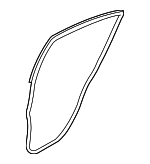 82831ZT50A - Body: Door Weather-strip for Nissan Image