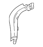 8J0201974B - Fuel System: Protector for Audi: TT, TT Quattro, TT RS Quattro, TTS Quattro Image