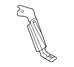 LR153516 - : Rear Shield Front Bracket for Land-Rover Image