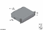 51167057457 - Audio, Navigation, Electronic Systems: Fillister Head Screw for BMW Image