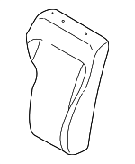 64150FC200GC - Body: Seat Back Cover for Subaru: Forester Image