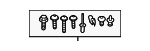 4M8098627 - Body: Bumper Cover Hardware Kit for Audi Image