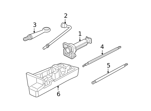 Jack & Components for 2015 Honda Pilot #0