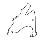 FCA009MBMB - : Fender for Nissan: Versa Note Image