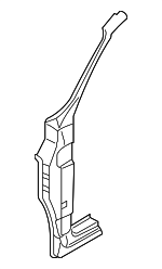 711013E4A0 - Body: Hinge Pillar for Kia Image