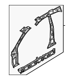 711053E310 - Body: Inner Panel Assembly for Kia Image