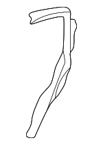 21018609 - Body: Lock Pillar for Saturn: LS, LS1, LS2 Image