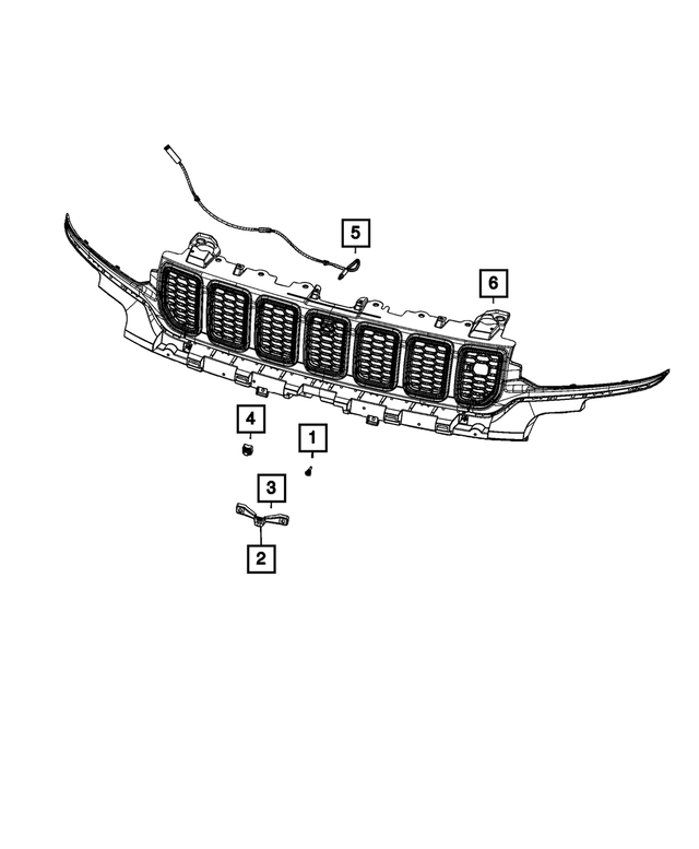 68408121AC - Electrical: Camera Bracket for Mopar Image