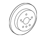 4243133160 - : Rotor for Toyota: Camry Image