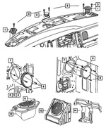 5029640AB - : Speaker Bracket for Mopar Image