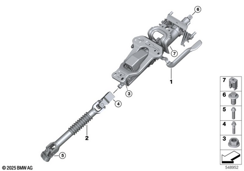 Steering Column for 2020 Mini JCW GP #0