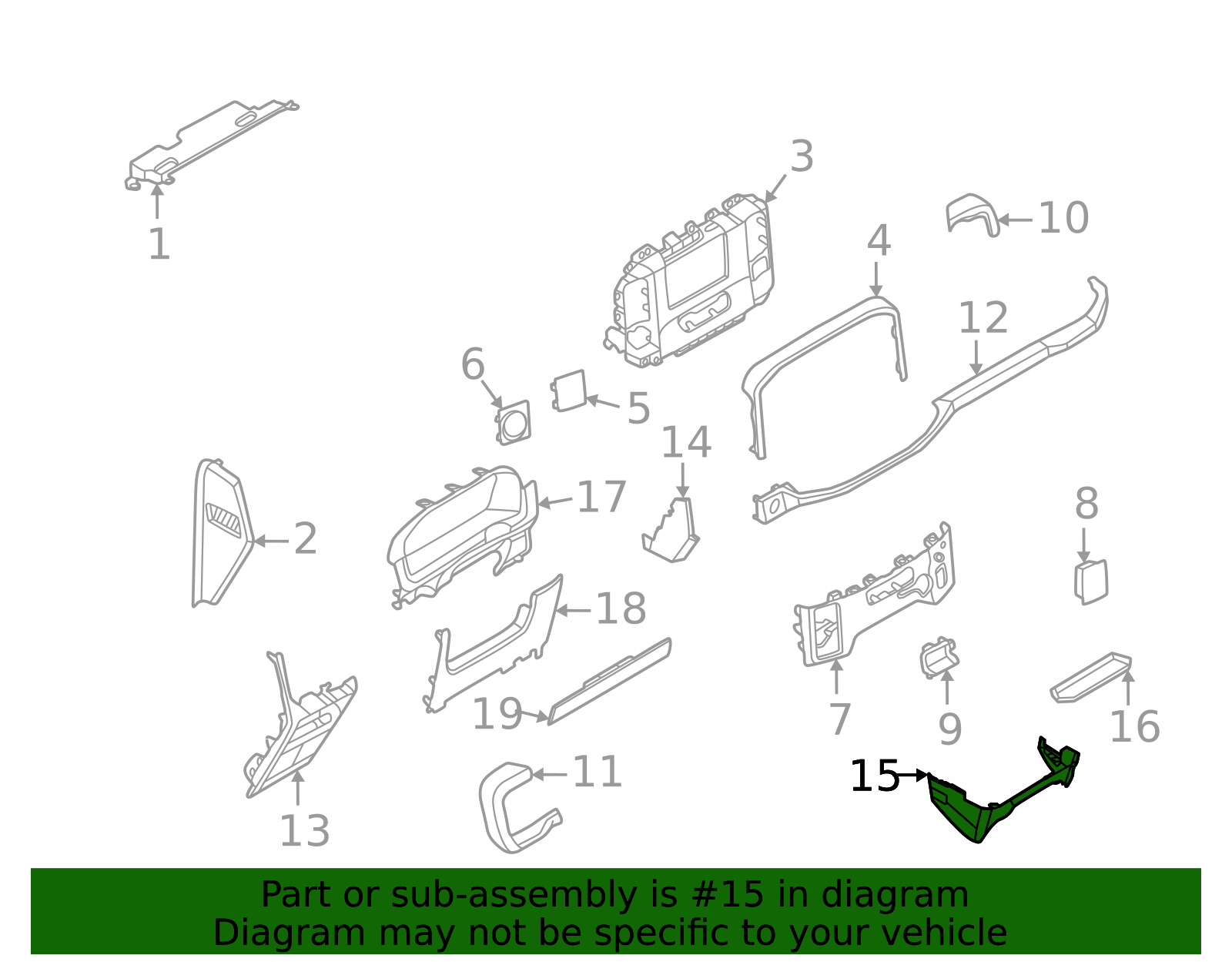 2021-2025 Ford Closure Panel ML3Z-1504608-AB | Miracle Ford Parts