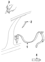 SG631XDVAF - Electrical: Outer Belt for Chrysler: LHS Image