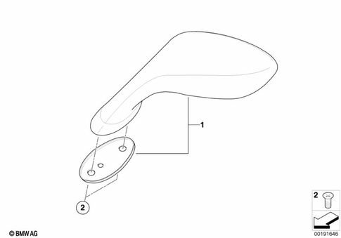 Mirrors, Trim, Storage Compartments for 2008 BMW-Motorrad HP2 Sport #0