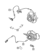 4779897AC - Electrical: Wheel Speed Sensor for Mopar Image