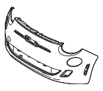 7UD60TZZAA - Body: Bumper Cover for Mopar Image