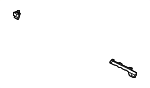 68656368AA - Body: Side Bracket for Mopar Image