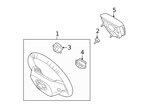 Steering Wheel & Trim for 2015 Ford Fiesta #0