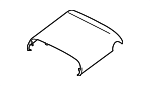 C2D11924PVJ - Steering: Upper Column Cover for Jaguar Image