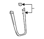 5546148061 - Body: Ornament for Lexus: RX300 Image