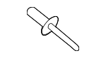 1416003133 - Body: Bumper Cover Rivet for Kia Image