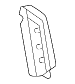 86543DWEA0 - Body: Air Duct for Kia Image