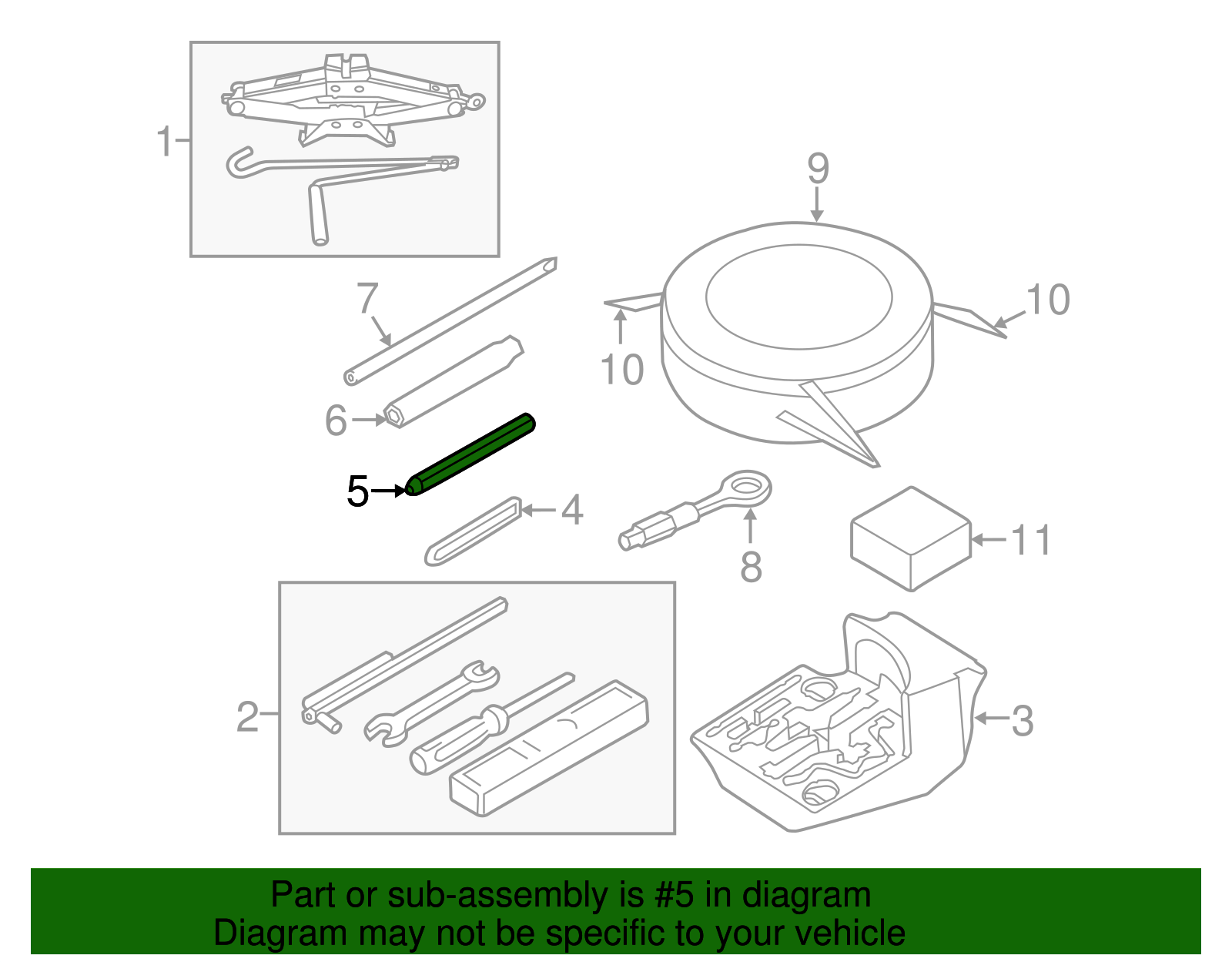 Wheel Cap Tool - Porsche (9A7-007-733-00)