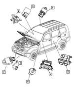 68339336AB - Restraints: Clockspring for Mopar Image