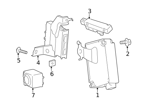 Keyless Entry Components for 2016 Toyota Prius C #0