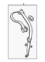 5173117 - : SEAT BELT for Saab: 9-5 Image