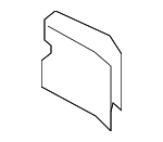 914805047 - Body: Lower Deflector U-Nut for Suzuki Image