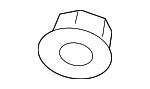 83161005A - Body: Bumper Cover Nut for Suzuki Image