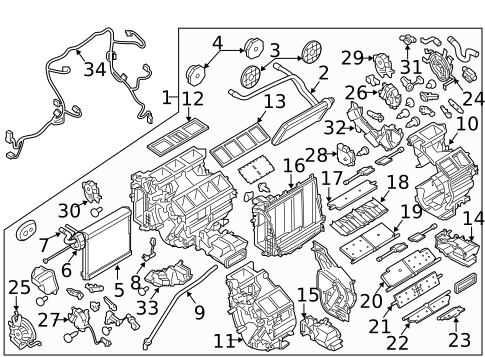 Heater for 2012 INFINITI M56 #0