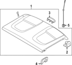 32394671 - : Luggage Cover for Volvo: C40 Recharge, EC40 Image