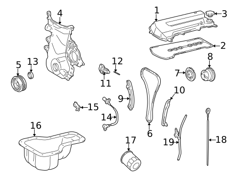 Powertrain Control for 2002 Toyota Corolla #3