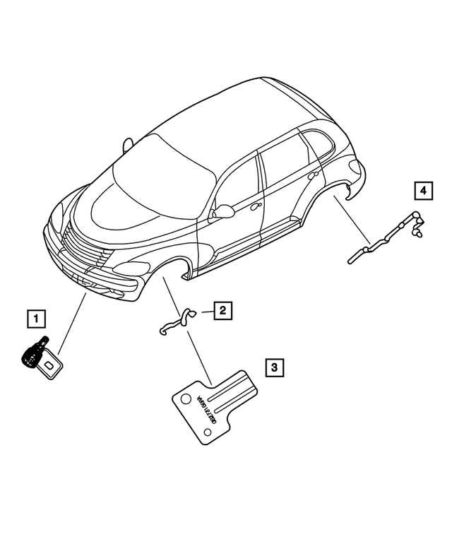 5273152AA - Electrical: Heat Shield for Mopar Image image