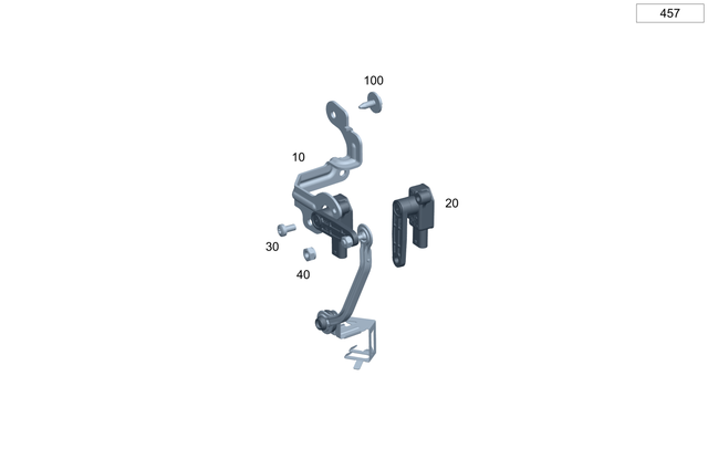 7929 - Front Axle: Hexalobular Screw for Mercedes-Benz Image image