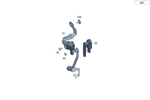 Front Dynamic Headlamp Range Control Closed-Loop Control for 2025 Mercedes-Benz EQB 300 #0