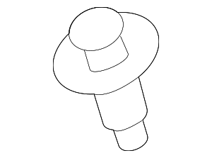 87299H0500 - : High Mount Lamp Bolt for Kia: Carnival, Niro, Niro EV Image