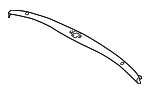 HJA7727BH - Body: Header Trim for Jaguar Image