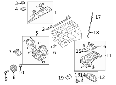 Engine Parts for 2015 INFINITI Q40 #15