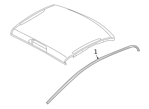 Exterior Trim - Cab for 2025 Ram 2500 #2