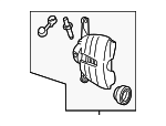 5G0615123B - Brakes: Caliper for Volkswagen Image