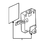 39910SZ3A03 - Electrical: ABS Control Unit for Acura: RL Image