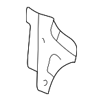 6164530050 - Body: Inner Wheelhouse Gusset for Lexus: GS300, GS400, GS430, SC430 Image