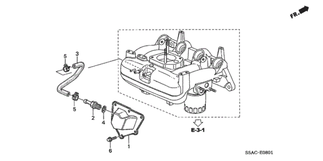 Breather Cover (2) for 2005 Honda Civic #0
