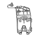 882150E050 - Body: Stay Bracket for Lexus Image