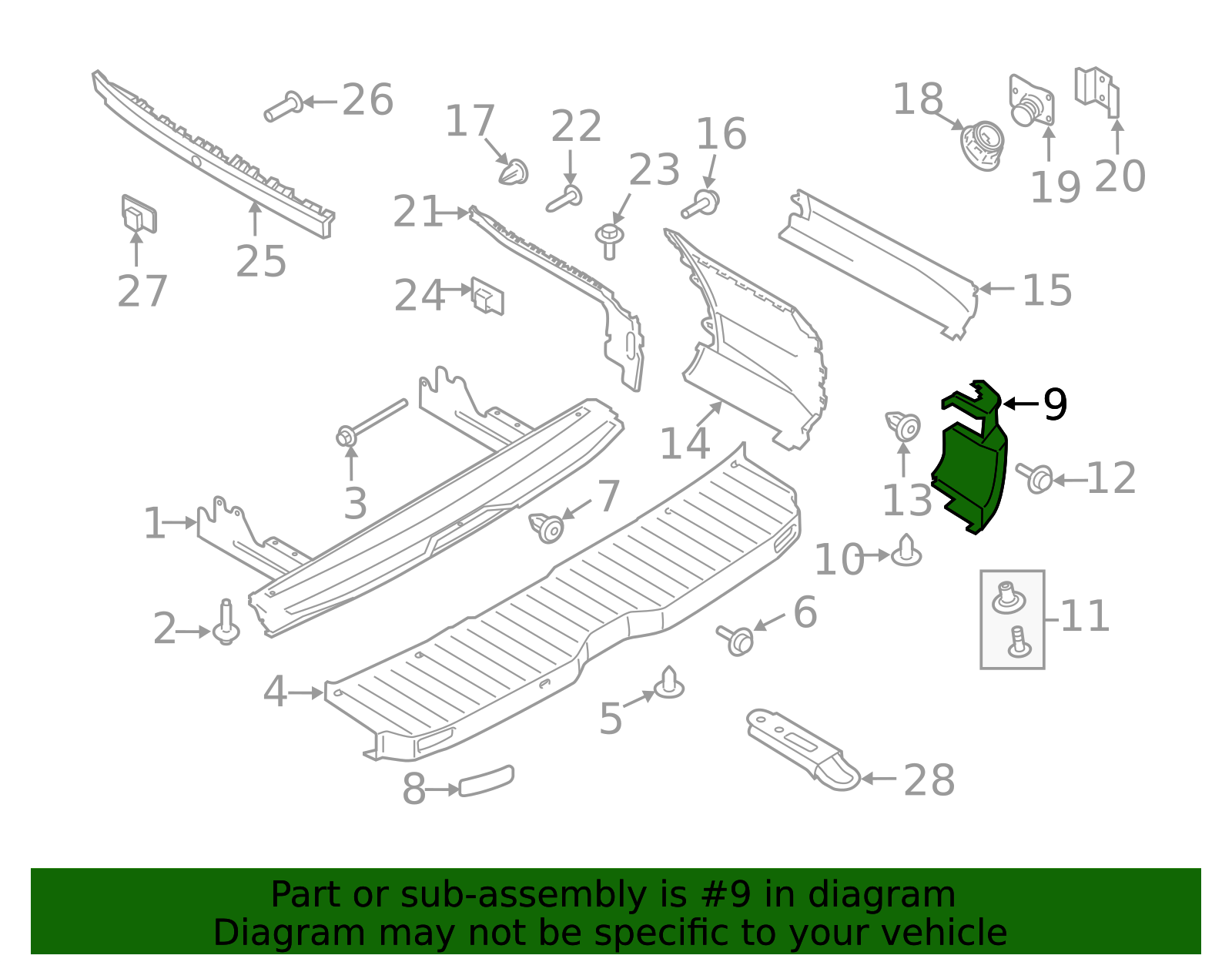 2020-2025 Ford End Cap LK4Z-17F774-GD | OEM Parts Online