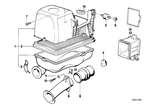 13711312331 - Fuel Preparation System: Intake Muffler for BMW Image