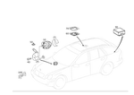 1718205326 - Electrical System: Alarm Equipment for Mercedes-Benz: 180C, C230, C240, C280, C32 AMG, C320, C350, C55 AMG, CLK320, CLK350, CLK500, CLK55 AMG, CLK550, CLK63 AMG, E320, E500, E55 AMG, SL500, SL55 AMG, SL550, SL600, SL63 AMG, SL65 AMG, SLK280, SLK300 Image